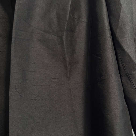 Dana Buchman Black 100% Silk Open-Front Blazer – Fully Lined – Women’s - Picture 3 of 10